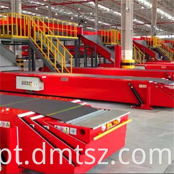 Unloading Belt Conveyor